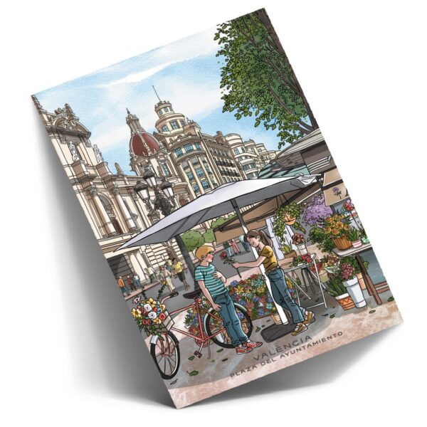 Postal Plaza del Ayuntamiento