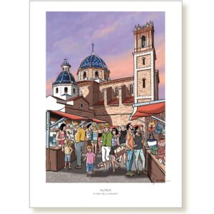Altea, Plaza de la Iglesia