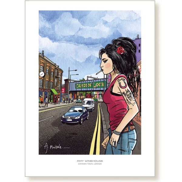 Amy Winehouse in Camden